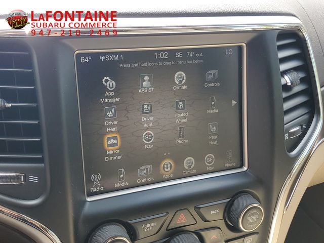 2015 Jeep Grand Cherokee Overland