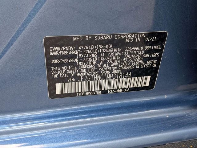 2021 Subaru Crosstrek Limited