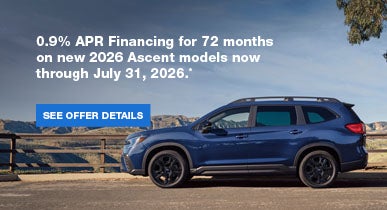 Ascent | LaFontaine Subaru in Commerce Township MI
