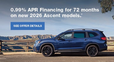 Ascent | LaFontaine Subaru in Commerce Township MI