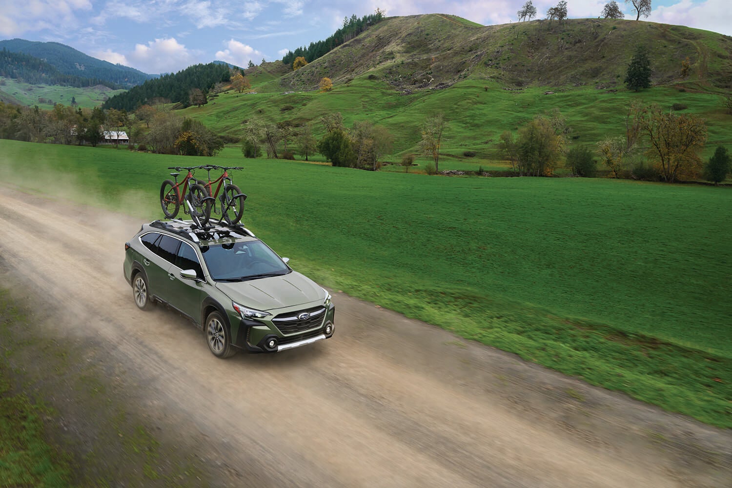 New Subaru Ascent with Bicycle Rack