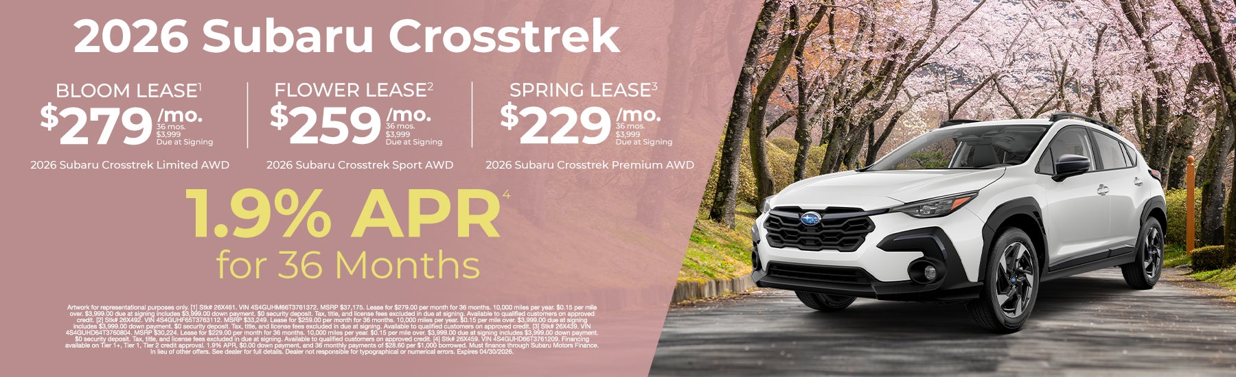 2026 Subaru Crosstrek