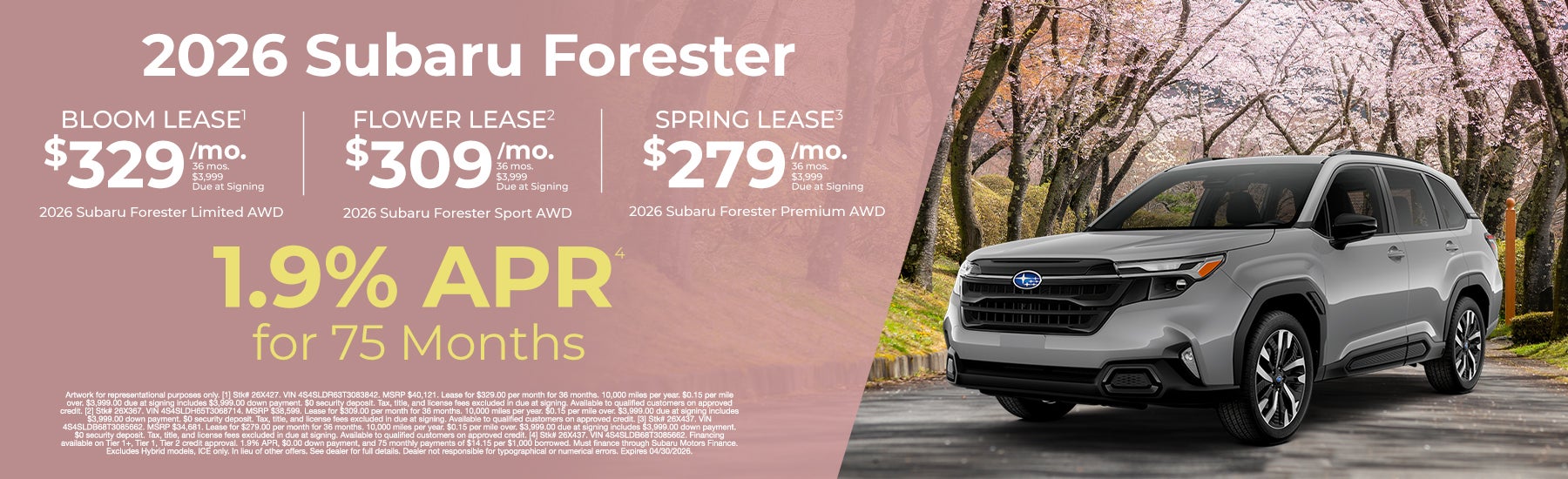 2026 Subaru Forester