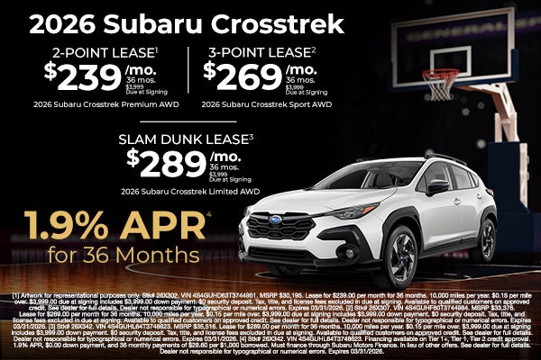2026 Subaru Crosstrek