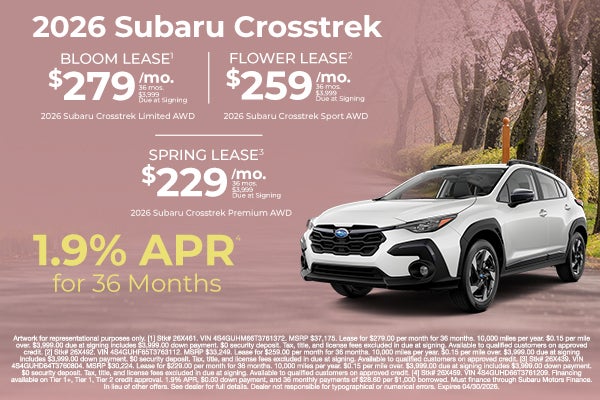 2026 Subaru Crosstrek