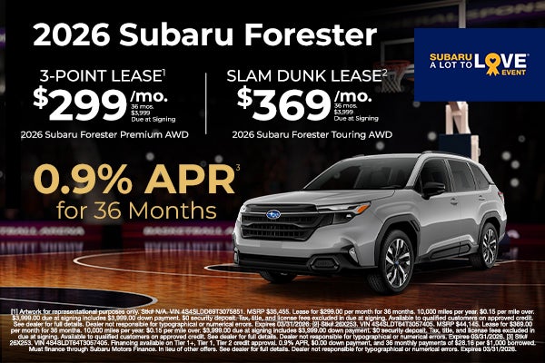 2026 Subaru Forester