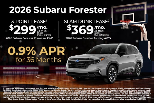 2026 Subaru Forester