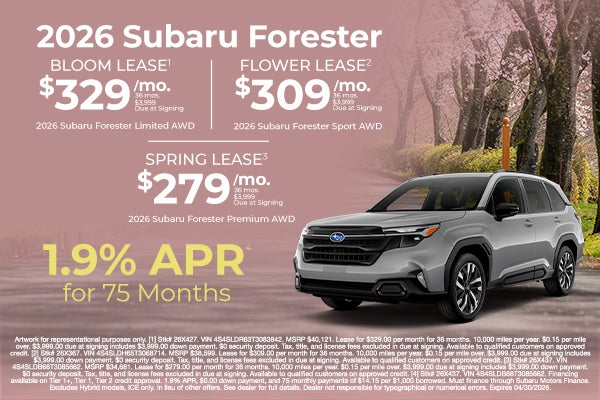 2026 Subaru Forester