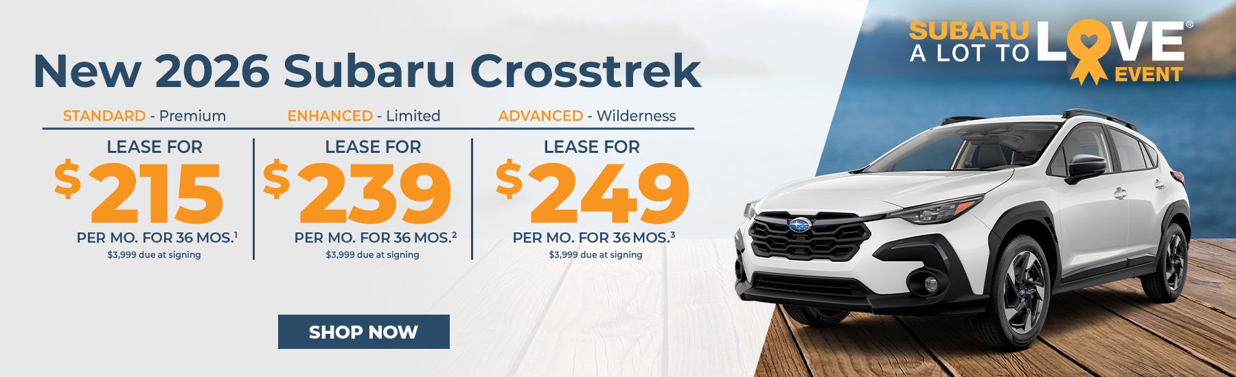 New 2026 Subaru Crosstrek