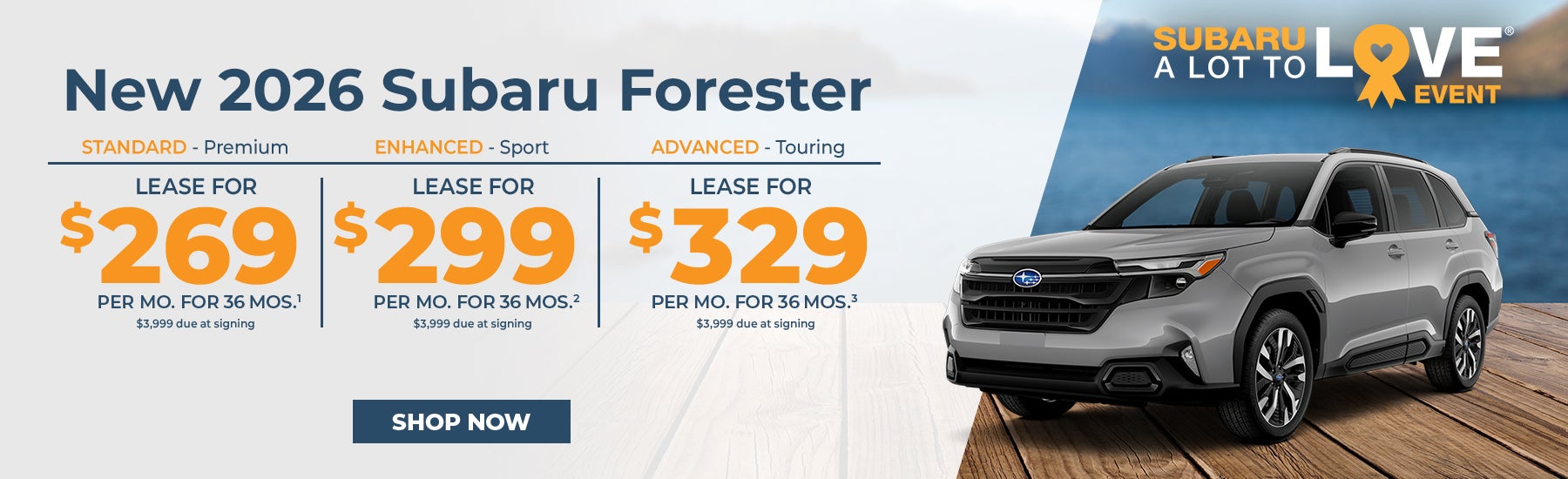 New 2026 Subaru Forester