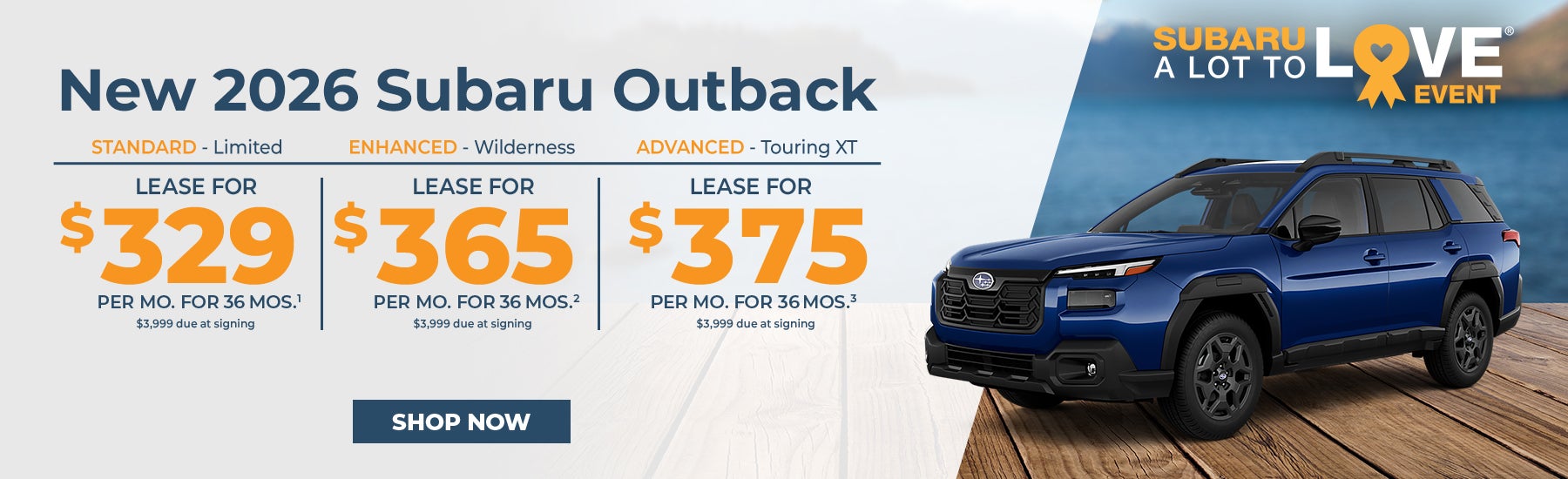 New 2026 Subaru Outback
