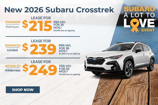 New 2026 Subaru Crosstrek