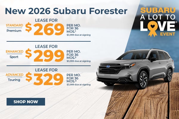 New 2026 Subaru Forester