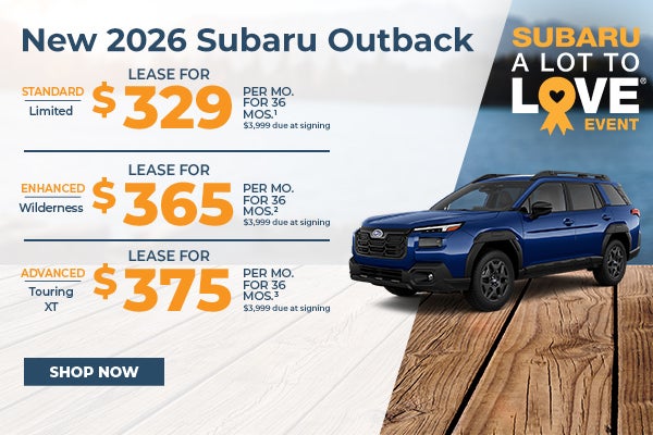 New 2026 Subaru Outback