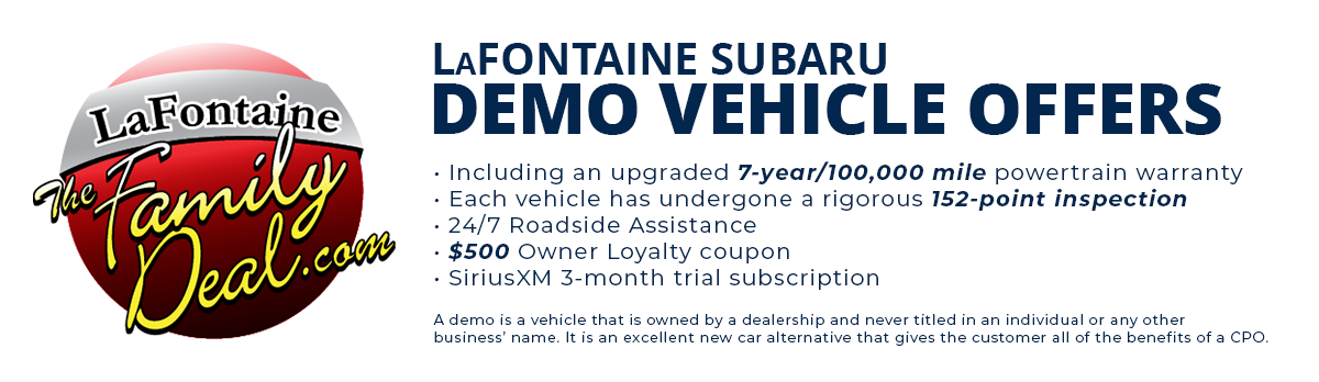 Subaru Demo Vehicles